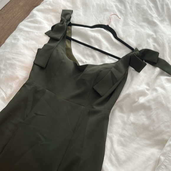 Revelry Nicole Crepe Bridesmaid Dress - Picture 4 of 4